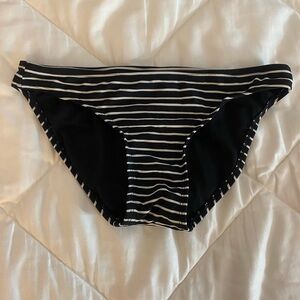 Xhilaration Black and White Bikini Bottom